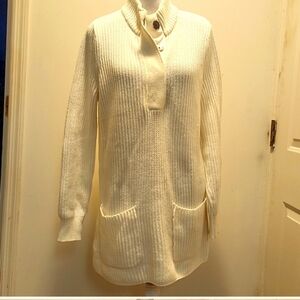 Soft Surrounding chunky sweater pockets Tunic minimalist size medium